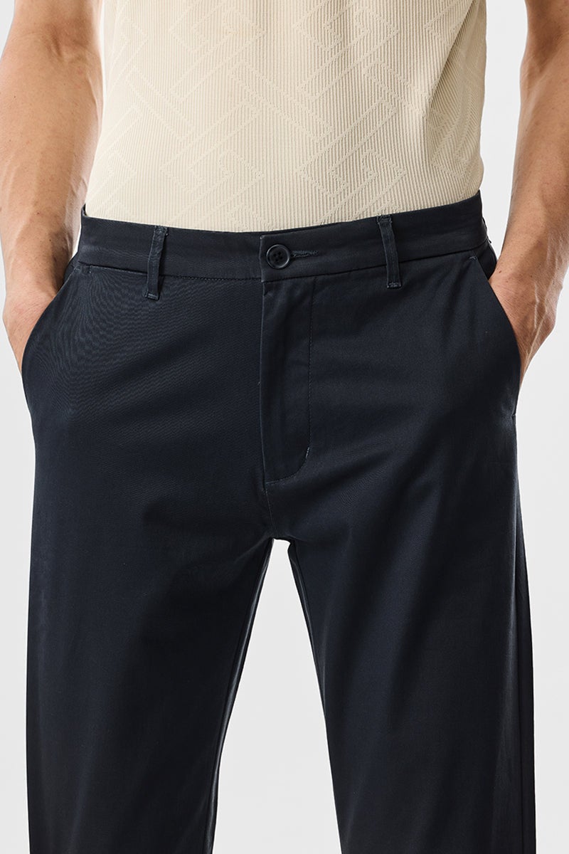 SNITCH Stretch Slim Fit Chinos - Image 4